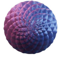 Filament PLA Silk violet bleu Bubblee