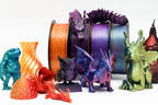 Pack filament PLA Silk bicolore Bubblee