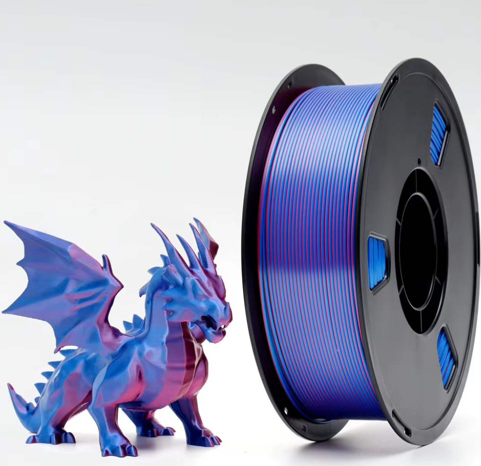 Filament PLA Silk bicolore Bubblee