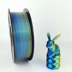 Filament PLA Silk bleu or Bubblee