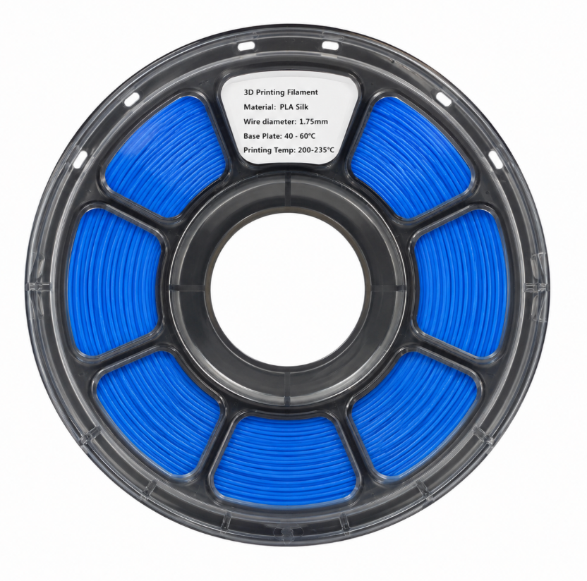 Filament PLA Silk bleu vert Bubblee