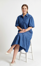 Robe grande taille coton - robe mi-longue inclusive Bubblee Paris. Bubblee grossiste , bubblee vetement , bubblee robe , bubblee fashion , bubblee paris 