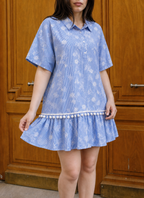 Robe grande taille coton - robe mi-longue inclusive Bubblee Paris. Bubblee grossiste , bubblee vetement , bubblee robe , bubblee fashion , bubblee paris 